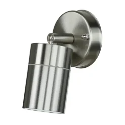 New Harms Import Spot Lampe außen Edelstahl IP44 GU10 Haus Wand COLLINS