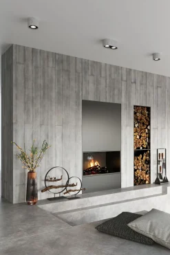 Online Sollux Spot Lampe Beton 2x GU10 L: 27 cm H: 9 cm klein Decke