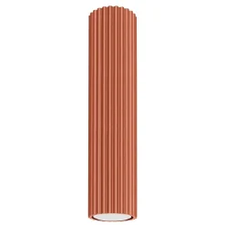 Sollux Spot Lampe Decke Aufputz H: 30 cm Ø 6,5 cm Rot Alu GU10* Wohnzimmerlampen|Küchenlampen