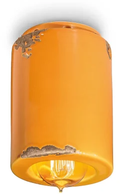 Clearance Ferroluce Spot Lampe Decke Keramik D: 8,5 cm Aufputz E14 rund