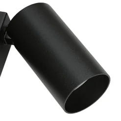 Nowodvorski Spot Lampe Wand verstellbar Schwarz GU10 H: 11,5 cm* Spots|Wandleuchten