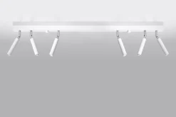 Sollux Spot Lampe Weiß 6-flammig G9 100 cm lang schwenkbar* Deckenleuchten|Flurlampen