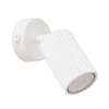 Sollux Spot Lampe Weiß GU10 B: 8 cm klein Aluminium schwenkbar* Flurlampen|Wohnzimmerlampen
