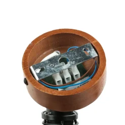 Easylight Spot Strahler Holz Metall Retro Design E14 wohnlich* Holzlampen|Küchenlampen