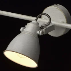 Discount Glasberg Spot Strahler Weiß Industrie Design Wand Decke