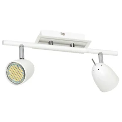 Best Luminex Spotstrahler in Weiß 2-flmg