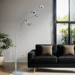 Trio Reality Standleuchte FIVE FINGERS Ø35cm 5-flmg* Moderne Lampen|Retro Lampen