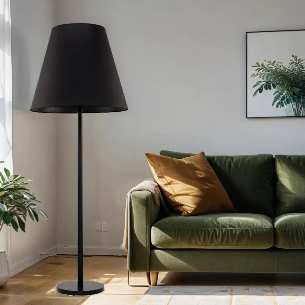 Best Nowodvorski Standleuchte in Schwarz 3-flmg