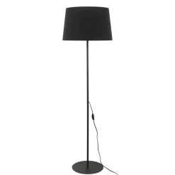 TK Lighting Standleuchte Maja Schwarz Modern* Bauhaus Lampen|Wohnzimmerlampen