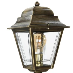 Best Lido Standleuchte Messing H:74cm außen Antik Garten