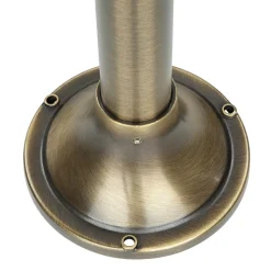 Best Lido Standleuchte Messing H:74cm außen Antik Garten
