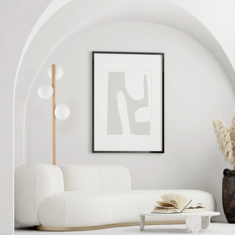 TK Lighting Stehlampe 150 cm klein Holz Glas 3x G9 Dreibein MIEKE* Glaslampen|Holzlampen