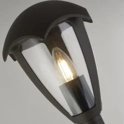 Hot Searchlight Stehlampe außen IP44 Anthrazit E27 97 cm Aluminium