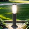 Rabalux Stehlampe Außen Schwarz Weiß H:45cm IP44 blendarm* Moderne Lampen|Wegeleuchten