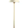 Jupiter Stehlampe aus Messing Kunststoff blendarm E27 155 cm* Bürolampen|Messinglampen