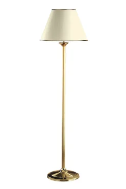 Jupiter Stehlampe aus Messing Kunststoff blendarm E27 155 cm* Bürolampen|Messinglampen