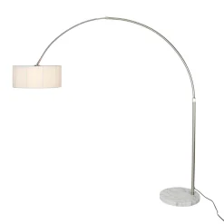 Outlet Invicta Interior Stehlampe 200cm Retro Wohnzimmerlampe Design Ø48cm