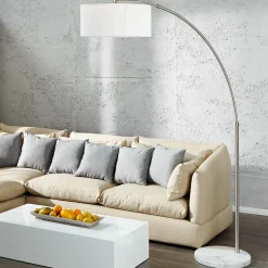 Outlet Invicta Interior Stehlampe 200cm Retro Wohnzimmerlampe Design Ø48cm