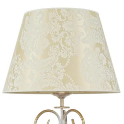 Best Jupiter Stehlampe GANARA 158cm Barock Muster Shabby Gold
