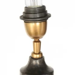 Steinhauer Stehlampe Holz Leinen Schwarz Grau 153 cm E27 blendarm* Lampen Aus Aller Welt|Stofflampen