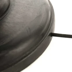 Steinhauer Stehlampe Holz Leinen Schwarz Grau 153 cm E27 blendarm* Lampen Aus Aller Welt|Stofflampen