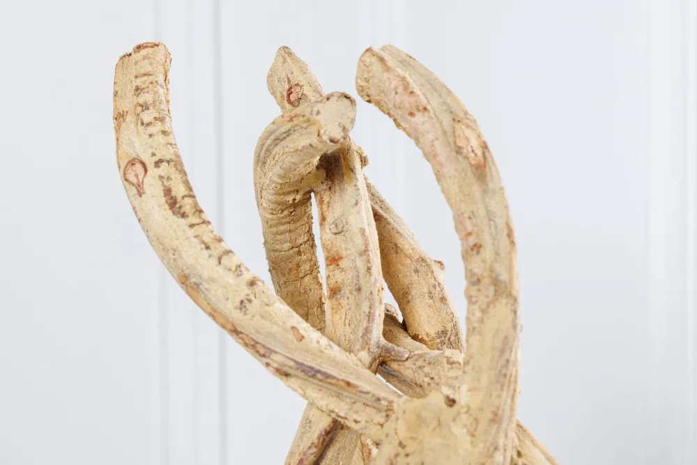 Invicta Interior Stehlampe Holz Schwarz Natur 151 cm LED GU10 inklusive* Bürolampen|Holzlampen