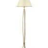 Jupiter Stehlampe in Shabby Gold 163cm BERTHA Leuchte E27* Shabby Chic Lampen|Stehlampen