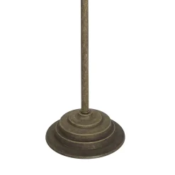 New Giovanni Battista Stehlampe Keramik Messing 130 cm in Bronze Antik Weiß E27