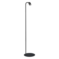 Discount TK Lighting Stehlampe klein 140 cm verstellbarer Schirm Schwarz