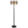 Elstead Stehlampe LARA Mica Glas Metall 1,52m Ø40cm Leuchte* Moderne Lampen|Designerlampen