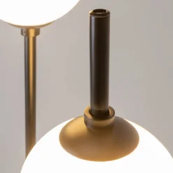 Maytoni Stehlampe LED Metall Glas 150 cm Schwarz Weiß 750 lm* Led Lampen|Kugellampen