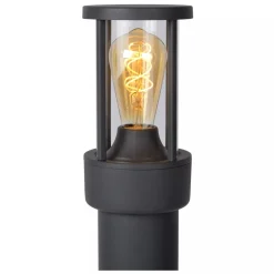 Hot Stehlampe mit Bewegungsmelder Aluminium Glas 80 cm E27