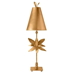 Elstead Stehlampe Niedrig Gold Modern kunstvoll 86cm Wohnzimmer* Moderne Lampen|Designerlampen