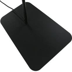 New Nowodvorski Stehlampe Rauchglas 160 cm E27 Kugelschirm Schwarz Grau