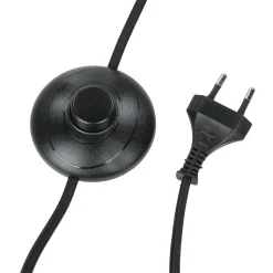 New Nowodvorski Stehlampe Rauchglas 160 cm E27 Kugelschirm Schwarz Grau