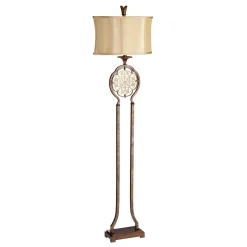 Elstead Stehlampe SAMEA Bronze 160cm Rustikal Bodenleuchte