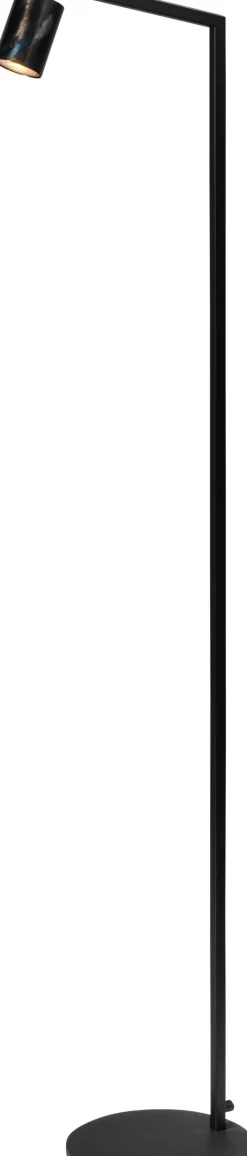 Masterlight Stehlampe Schwarz Öl-Effekt verstellbar 135 cm GU10* Wohnzimmerlampen|Stehlampen