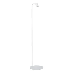 TK Lighting Stehlampe Weiß 140 cm klein Metall verstellbarer Schirm* Wohnzimmerlampen|Stehlampen