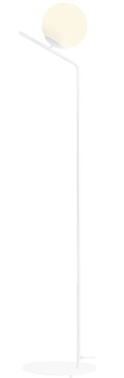 Online ALDEX Stehlampe Weiß Glaskugel Metall blendarm 161 cm E27