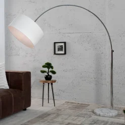Online Invicta Interior Stehlampe Weißer Schirm 170cm Lampe Wohnzimmer