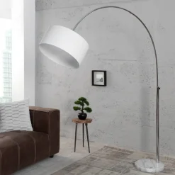 Online Invicta Interior Stehlampe Weißer Schirm 170cm Lampe Wohnzimmer