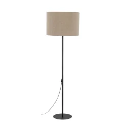 Sale TK Lighting Stehleuchte 165 cm Ø 50 cm Metall Jute E27 MARINUS