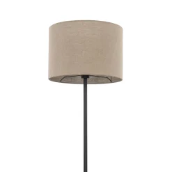 Sale TK Lighting Stehleuchte 165 cm Ø 50 cm Metall Jute E27 MARINUS