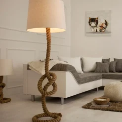 Outlet Invicta Interior Stehleuchte 160cm Modern kunstvoll maritim Design