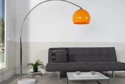 Online Invicta Interior Stehleuchte Ø40cm Retro elegant gebogen