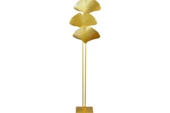 Clearance Invicta Interior Stehleuchte 3-flammig Metall Gold indirekt E14 160 cm