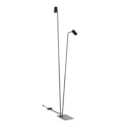 Clearance Nowodvorski Stehleuchte 2-flammig Schwarz GU10 212-216 cm Metall