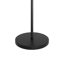 Giovanni Battista Stehleuchte klein 148,5 cm Messing Eisen in Schwarz Gold* Badezimmer Lampe|Bürolampen