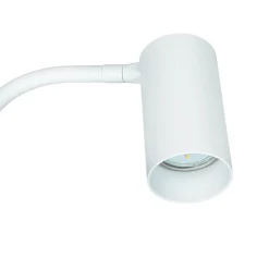 Outlet Nowodvorski Stehleuchte klein 120 cm verstellbarer Schirm Weiß GU10