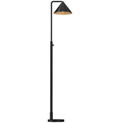 Elstead Stehleuchte klein Dimmer Schalter 148,8 cm Schwarz E27 Modern* Metall Lampen|Stehlampen